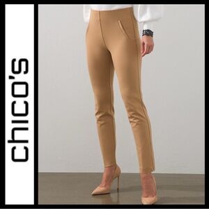 NWT Chico's So Slimming Juliet Side-Vent Ankle Pants